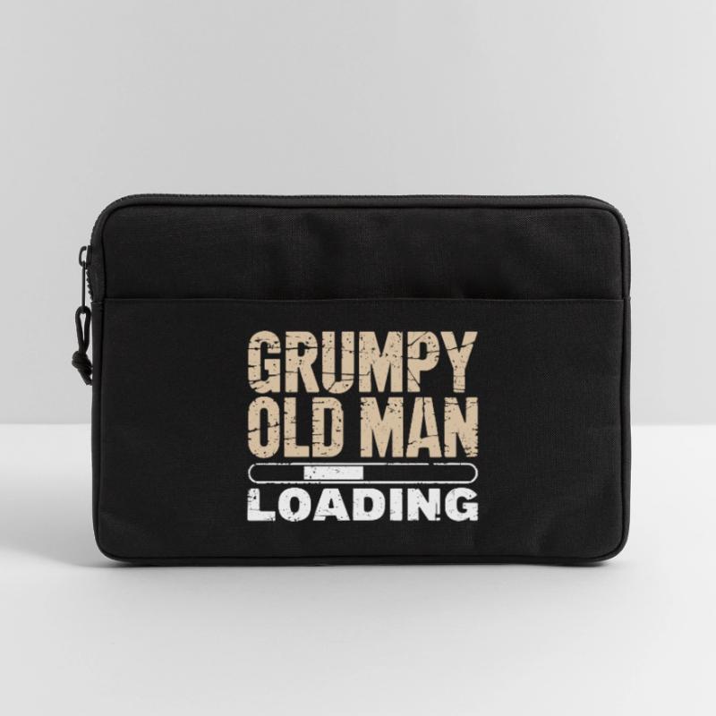 Grumpy Old Man Loading Sacoche pour ordinateur portable 13 pouces