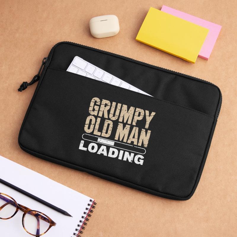 Grumpy Old Man Loading Sacoche pour ordinateur portable 13 pouces