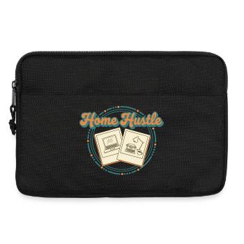 Home Hustle Retro - Laptop bag 13" - black - Front
