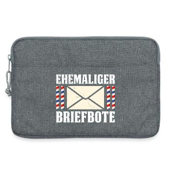 Postman FORMER POSTMAN Funny - Laptop bag 13" - heather grey - Front