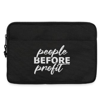 People Before Profit Activism Justice Logo - Laptop bag 13" - black - Front