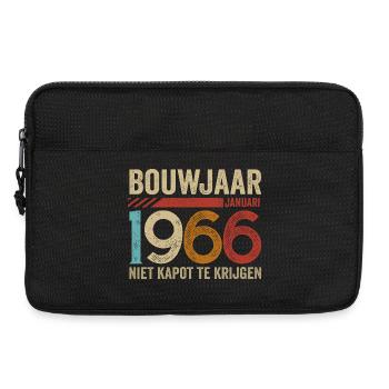 Year of construction January 1966 cannot be broken - Laptop bag 13" - black - Front
