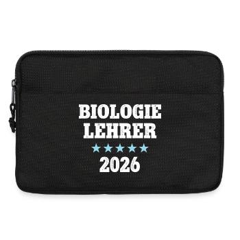 Biology Teacher 2026 Biology Teacher Biology Biology Teacher - Laptop bag 13" - black - Front