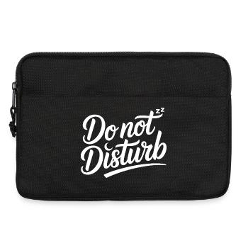 Do Not Disturb Faultier Anti Social Nicht Stören - Laptoptasche 13" - Schwarz - Vorne