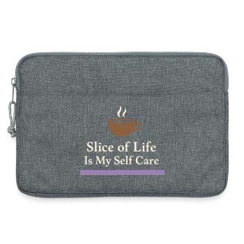 Anime-introvert Weeb Stubenhocker - Laptoptasche 13" - Grau meliert - Vorne