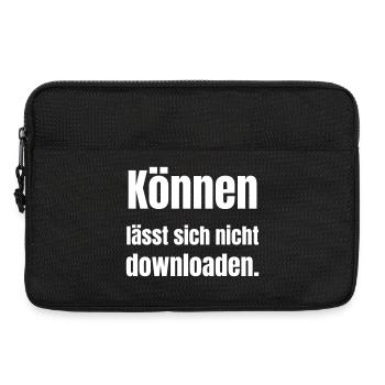 Konen lässt sich nicht downloaden - Laptoptasche 13" - Schwarz - Vorne