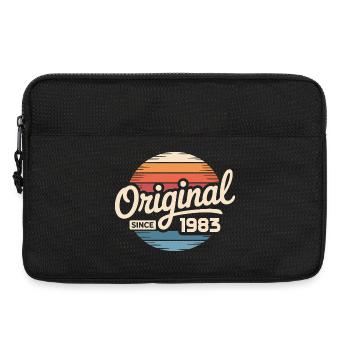 Vintage 1983 Vintage Birthday Gift 1983 - Laptop bag 13" - black - Front