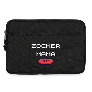 Zocker Mama - Laptoptasche 13" - Schwarz - Vorne