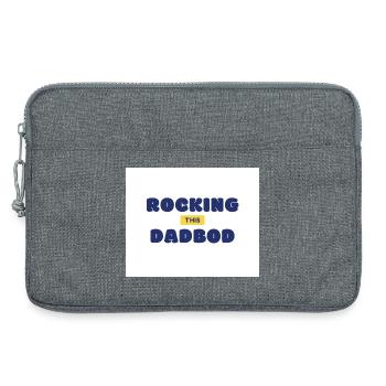 Porter ce corps de papa - Sacoche pour ordinateur portable 13 pouces - gris chiné - Devant