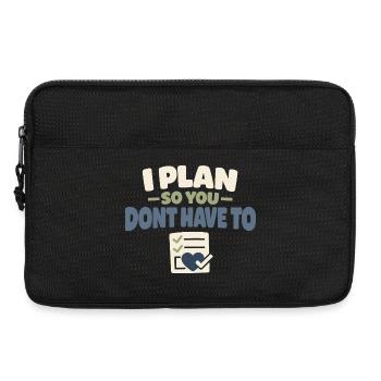 Family Provision Emergency Planner Prepper - Laptop bag 13" - black - Front