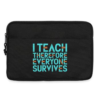 Nurse Educator I Teach Therefore Nursing Professor - Laptoptasche 13" - Schwarz - Vorne