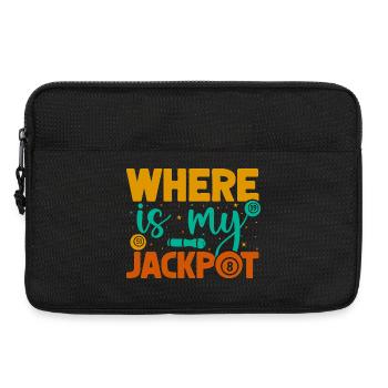 Bingo Game Where Is My Jackpot Bingo - Laptop bag 13" - black - Front