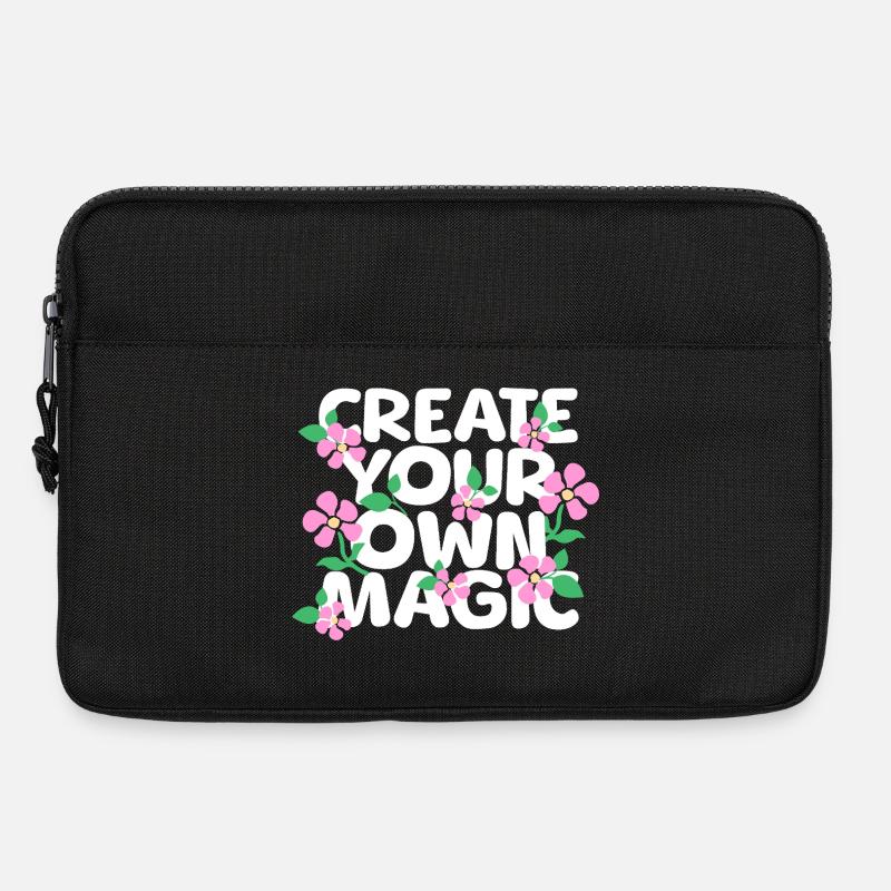 Erschaffe deine eigene Magie - Laptoptasche 13" - Schwarz