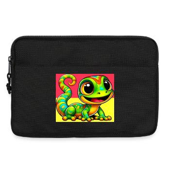 Gecko - Laptoptasche 13" - Schwarz - Vorne