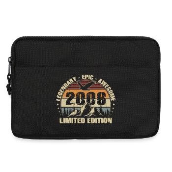 2006 Vintage Vintage Birthday Gift Retro - Laptop bag 13" - black - Front