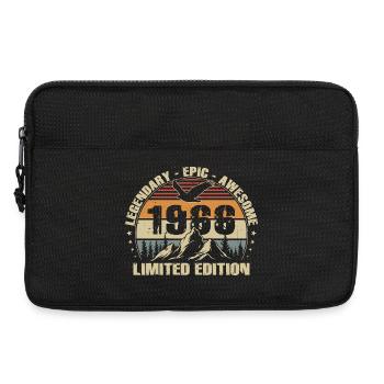 1966 Vintage Vintage Birthday Gift Retro - Laptop bag 13" - black - Front