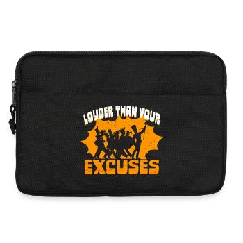 Spielmannszug Blaskapelle Plus fort que vos excuses - Sacoche pour ordinateur portable 13 pouces - noir - Devant