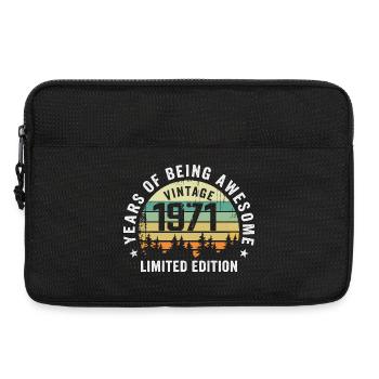 Legendary since 1971, Vintage Edition 1971 Retro - Laptop bag 13" - black - Front