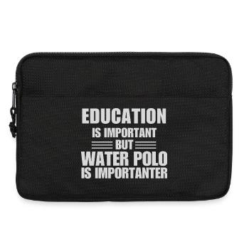 Le water-polo est plus important - Diction sportive amusante - Sacoche pour ordinateur portable 13 pouces - noir - Devant