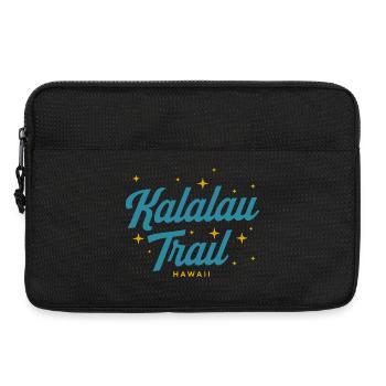 Sentier Kalalau Hawaï Écriture et Stars - Sacoche pour ordinateur portable 13 pouces - noir - Devant