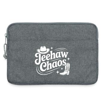 Line Dance Spirit - Sacoche pour ordinateur portable 13 pouces - gris chiné - Devant
