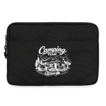 Camping Team Wagen  - Laptoptasche 13" - Schwarz - Vorne