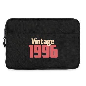 Art Deco 30 Jahre Dreißig Retro-Geschenk 1996 - Laptoptasche 13" - Schwarz - Vorne