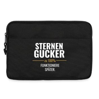 Sternen Gucker – Funktioniere später - Laptoptasche 13" - Schwarz - Vorne