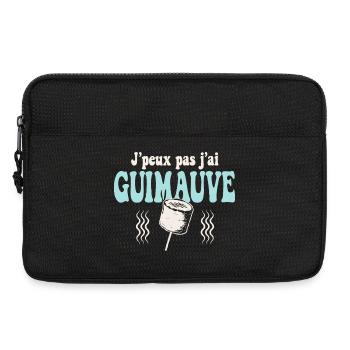 Jpeux pas j'ai Guimauve - Sacoche pour ordinateur portable 13 pouces - noir - Devant