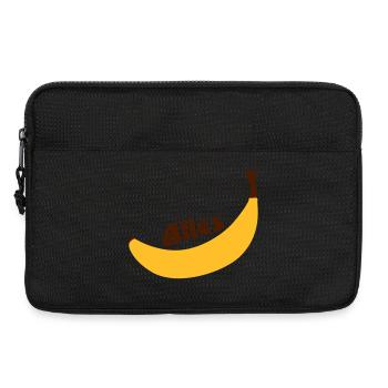 all banana - Laptop bag 13" - black - Front