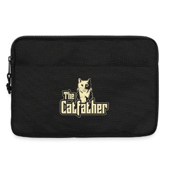 Catfather Katzen Dad Maine Coon Geschenkidee - Laptoptasche 13" - Schwarz - Vorne