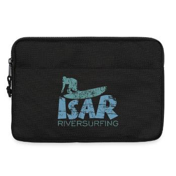 Isar Riversurfing (Vintage / Bleu Vert) - Sacoche pour ordinateur portable 13 pouces - noir - Devant