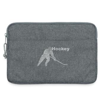 Hockey - Sacoche pour ordinateur portable 13 pouces - gris chiné - Devant