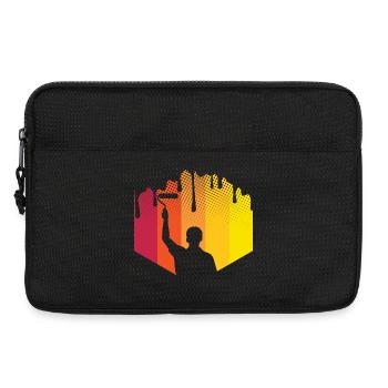 Maler - Laptoptasche 13" - Schwarz - Vorne