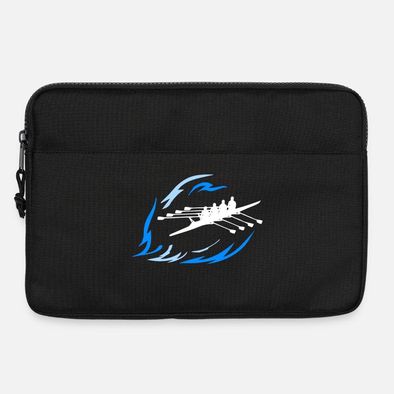 Rudersport - Doppel 4er - Laptoptasche 13" - Schwarz