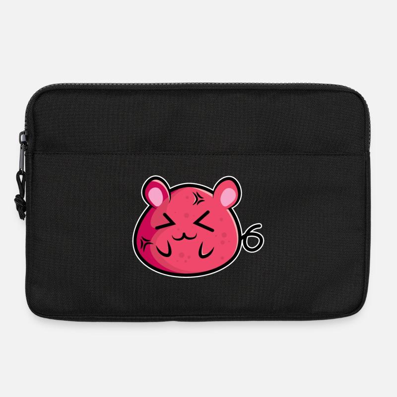 Mausi - Laptoptasche 13" - Schwarz