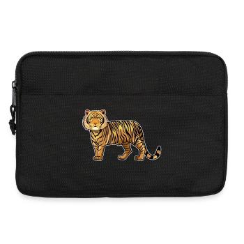 A tiger - Laptop bag 13" - black - Front