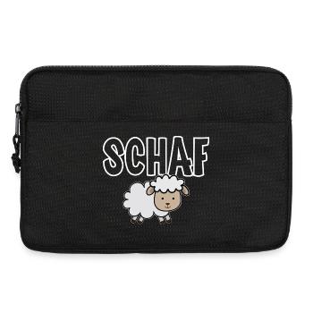 Schaf - Laptoptasche 13" - Schwarz - Vorne