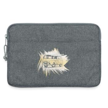 B1000 Grunge Look - Sacoche pour ordinateur portable 13 pouces - gris chiné - Devant