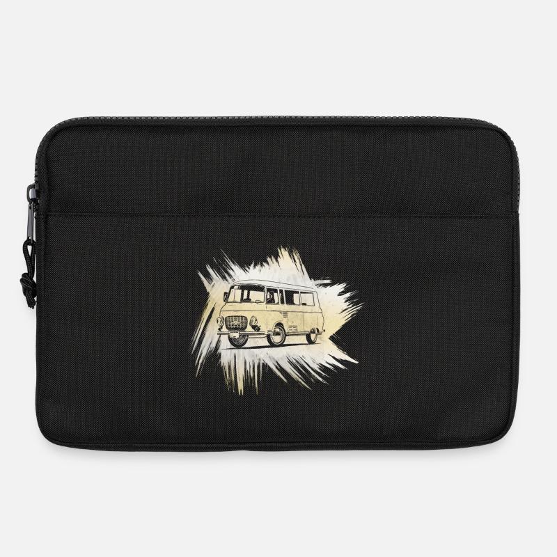 B1000 Grunge Look - Laptoptasche 13" - Schwarz