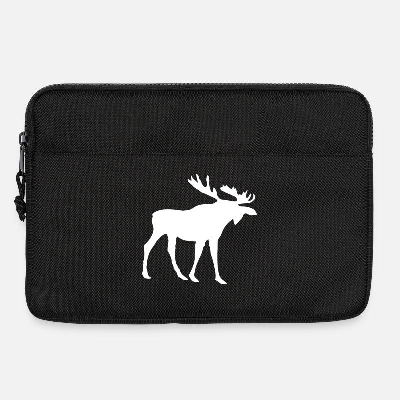 Elche Elch - Laptoptasche 13" - Schwarz