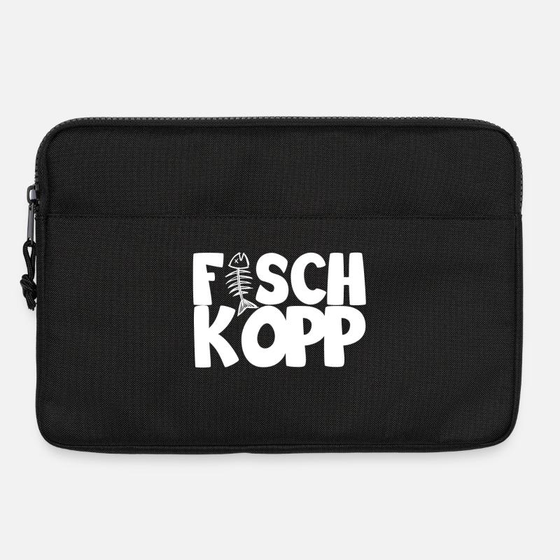 Fischkopp - Laptoptasche 13" - Schwarz