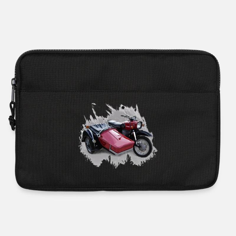 Simson Schwalbe Duo - Laptoptasche 13" - Schwarz