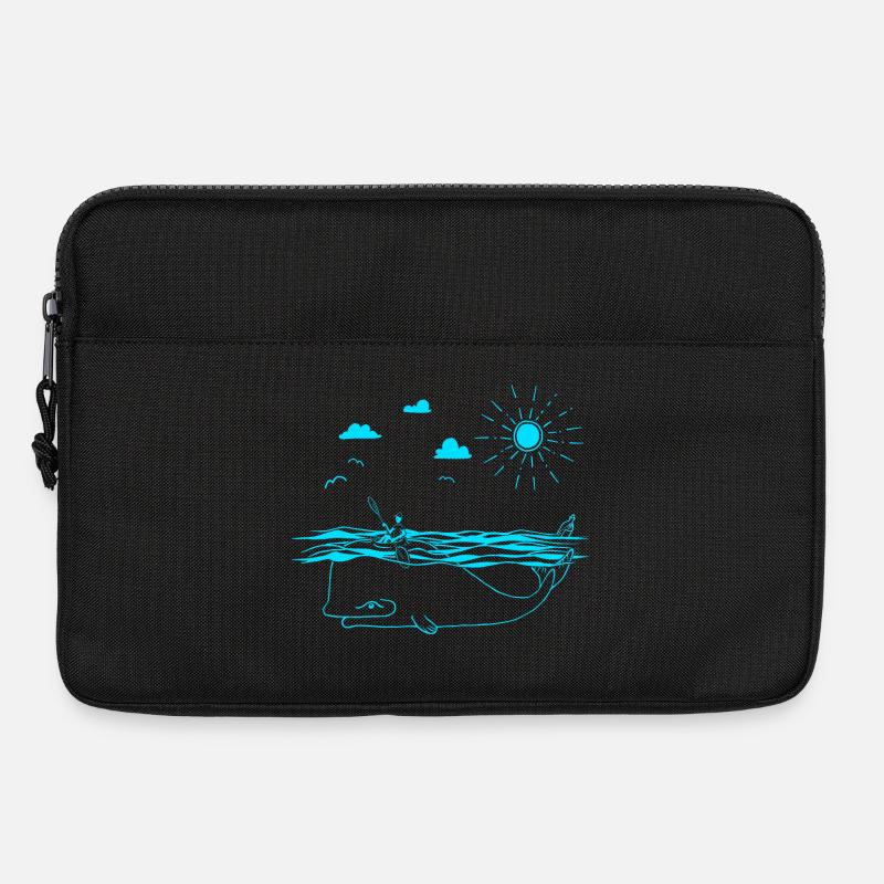 Paddeln - Laptoptasche 13" - Schwarz