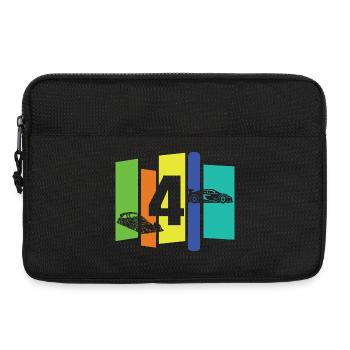 Child four years old - Laptop bag 13" - black - Front