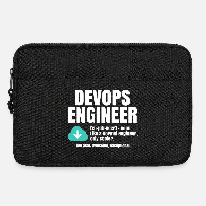 Devops-Ingenieur - Laptoptasche 13" - Schwarz