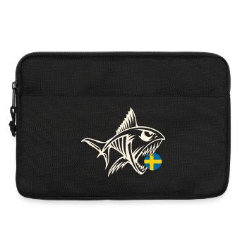 Suède Pêche Pêche à la ligne Pêche - Sacoche pour ordinateur portable 13 pouces - noir - Devant