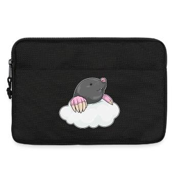 Maulwurf Wolken - Laptoptasche 13" - Schwarz - Vorne