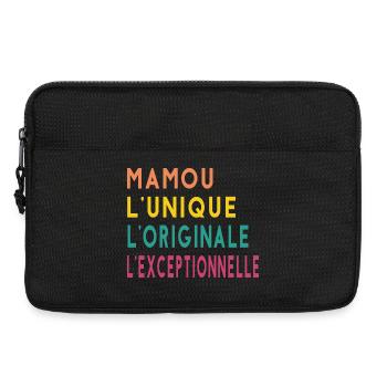 mamou l'unique l'originale l'exceptionnelle - Sacoche pour ordinateur portable 13 pouces - noir - Devant
