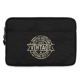 2021 Anniversaire Naissance Année de naissance millésime - Sacoche pour ordinateur portable 13 pouces - noir - Devant